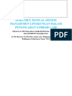 Dokumen Manual Sistem Manajemen Lingkungan Dalam Pengolahan Limbah Cair-1