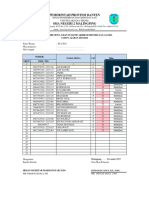 Daftar Nilai Peserta SAS XI-2