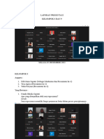 Laporan Presentasi Kelompok 8 Dan 9