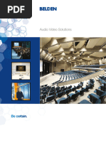 BELDEN Audio Video Solutions