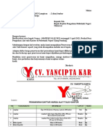 Daftar Harga ATK Yancipta