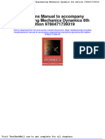 Download Solutions Manual to Accompany Engineering Mechanics Dynamics 6th Edition 9780471739319
