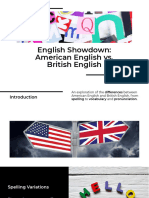 American English Versus British English.13 SSW