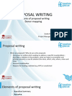 Proposal Writing Webinar - HG