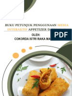 Buku Petunjuk Penggunaan Media Interaktif Appetizer