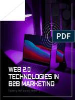 Web 2 Technologies in B2B Marketing FINAL PROJECT