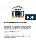 How To Analyze Bank Nifty Option Chain