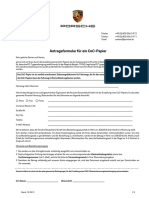 EWG - Übereinstimmungsbescheinigung (COC-Papier)