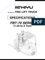 FBT 70 Specification Sheet (LC 500mm)
