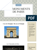Les Monuments de Paris Powerpoint