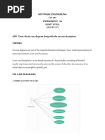 Experiment 04 Software Engineering Rishit Toteja 2K20 Ee 217