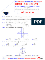 Đề số 01 - Đề