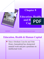 CH 8 Education Health Human Capital