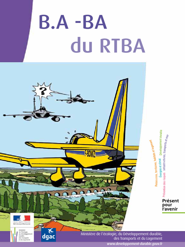 Les Zones RTBA | PDF | Transpondeur (Aviation) | Règles de vol à vue