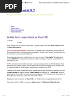 Download instalar Snow Leopard desde un Disco USB   Mac en madrid   by Victor Suarez  SN68986982 doc pdf
