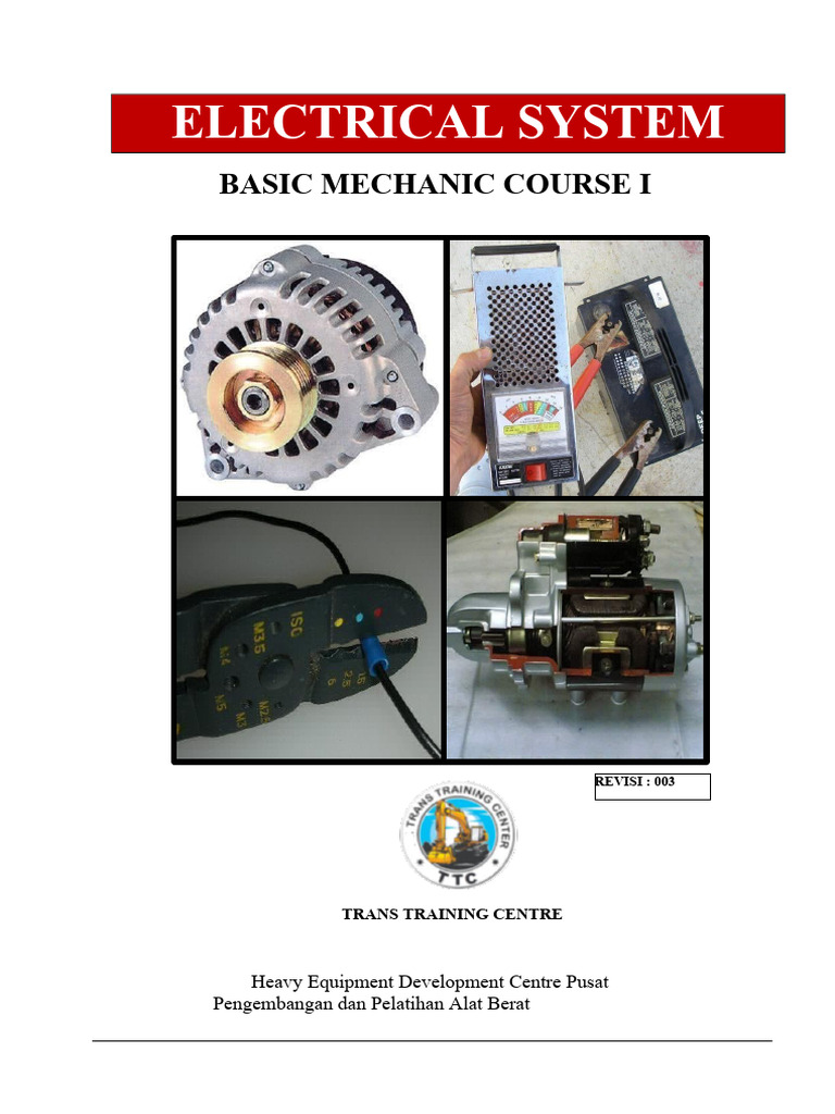 Electrical System Ttc Revisi 3 Pdf