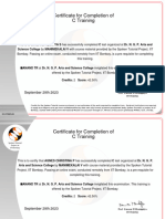 C Participant Certificate