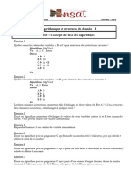 TD1 Concepts de Base Des Algos 1