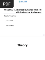 07 - 231122 - Advanced - Numerical - Analysis-Fourier Analysis