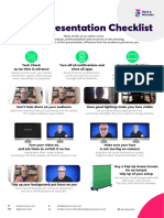 Best3Minutes - Online Presentation Checklist 1
