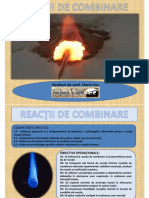 Referat Chimie - Reactia de Combinare