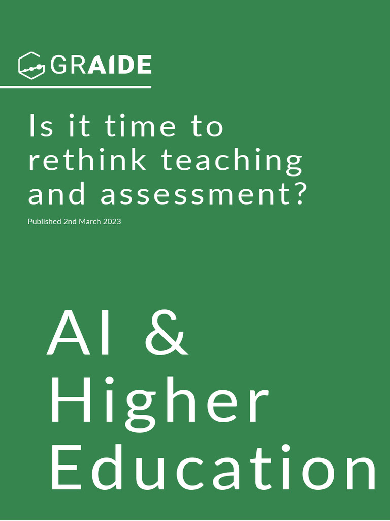 Rethinking AI in Higher Education | PDF | Artificial Intelligence ...