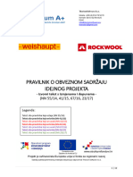 Pravilnik o Obveznom Sadržaju Idejnog Projekta Izvorni Tekst S Izmjenama