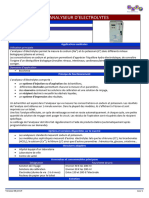 Analyseur D Electrolytes