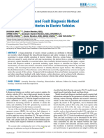 A Hybrid Signal-Based Fault Diagnosis Method For Lithium-Ion Batteries in Electric Vehicles