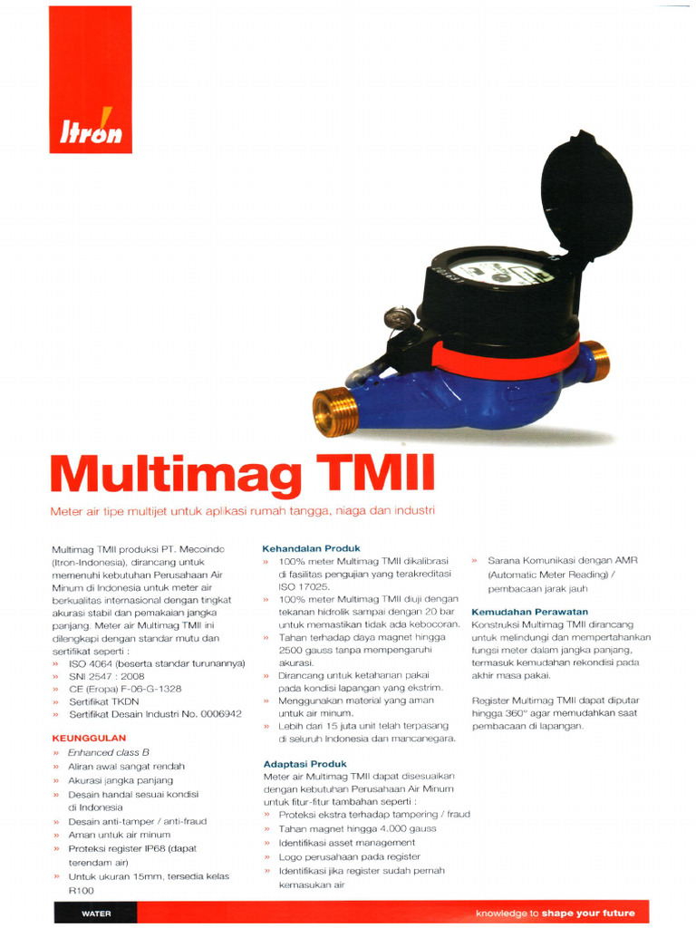 Brosur Multimag TM II (Desain Lama) Stample Basah | PDF