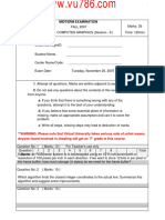 CS602 MidTerm 2007