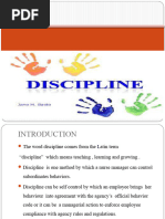 Discipline Public Relations