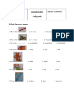 Consolidation 2nd Grade