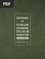 Dictionary of Petroleum Exploration, Drilling & Production 2nd Ed (2014)