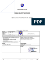 Sop Pengamanan Upacara Dan Acara Penting. Kolom Trantibum