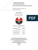 Jurnal Awal Pergeseran Kesetimbangan - Gina Sajida - 2108872 - PKimB21 - PrakKimsek