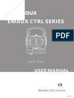 User Manual en CTRL Series Solenoid Driven Metering Pump EMPU22071140 Single Page
