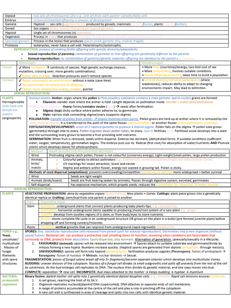 All HSC Biology Notes Super Condensed | PDF | Messenger Rna ...