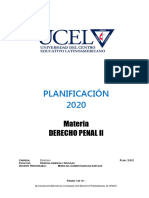 24 - Derecho Penal II 2020 (Plan 2012)