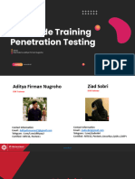 Preparation Training & Lab Guide Basic Penetration Testing For Edu