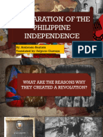 Declaration of The Philippine-Independence