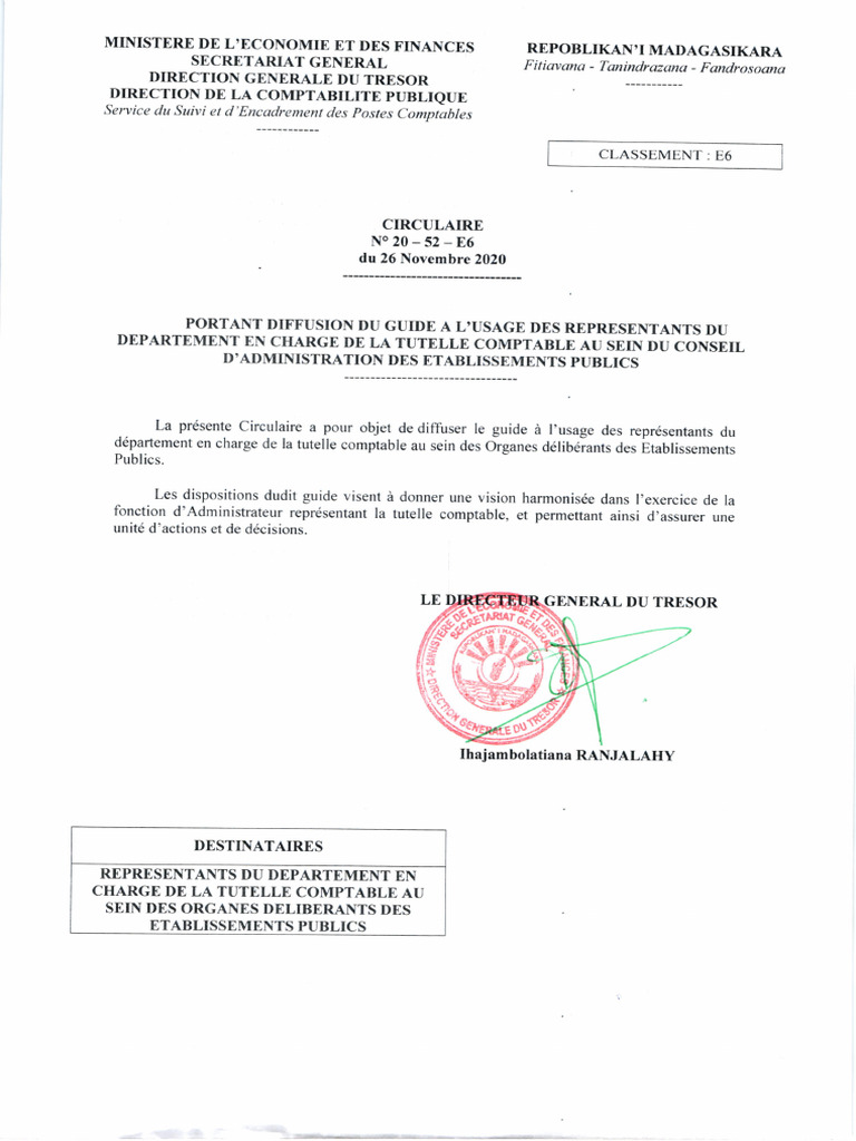Guide CA EPN Tutelle Comptable | PDF | Budget | Comptabilité