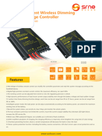 SR-DH Intelligent Wireless Dimming LED Solar Charge Controller