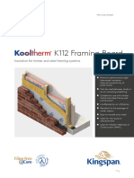 Kingspan Kooltherm k112 Brochure en GB Ie