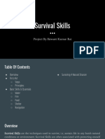 Case Study On Survival Skills