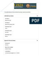 JAM 2024 - View Saved Application Form