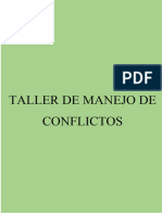 Taller de Manejo de Conflictos