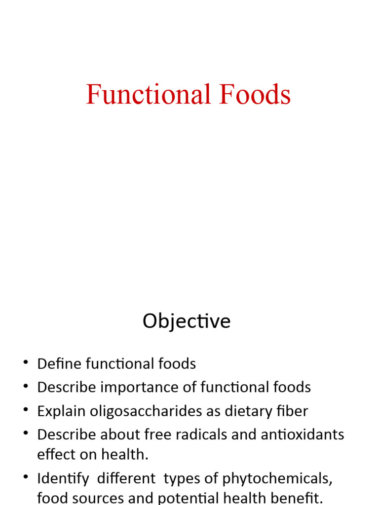 Chimdesa J. Functional Foods | PDF | Antioxidant | Dietary Supplements