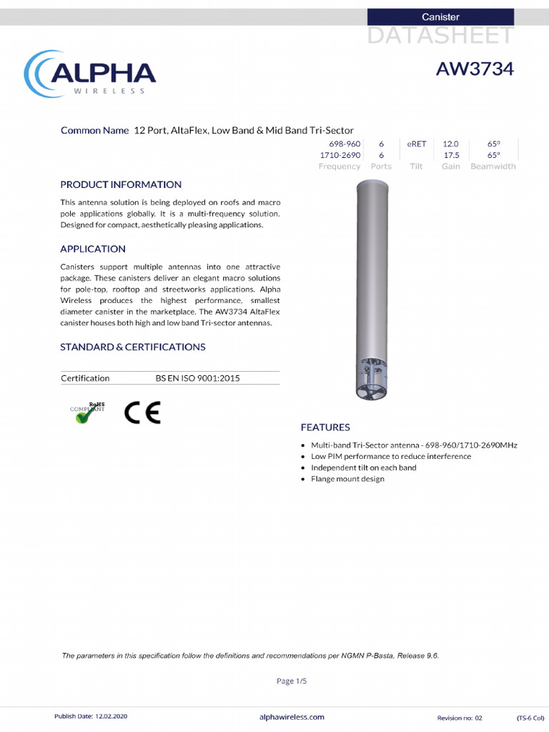 AW3734 | PDF