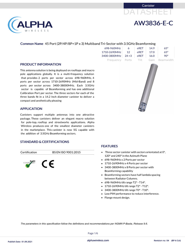 AW3836 | PDF | Electricity | Electromagnetic Spectrum